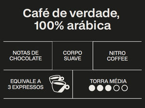 Cold Brew Coffee Original Black 269ml - Caixa c/ 24 latas